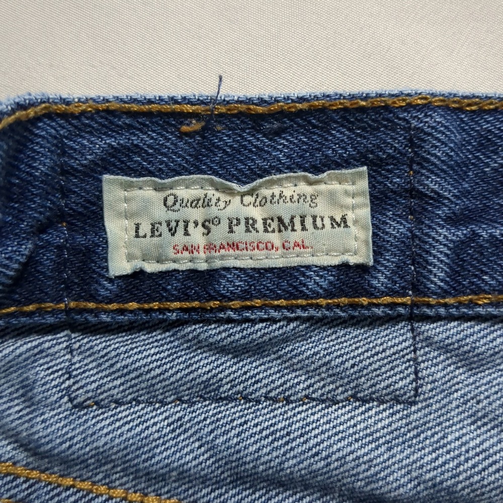 Levis Premium 501‎ Original Fit Mens W31 L32 Denim Blue Jeans - Picture 8 of 14
